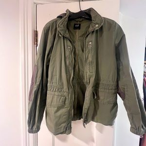 GAP Army Green Hooded Jacket